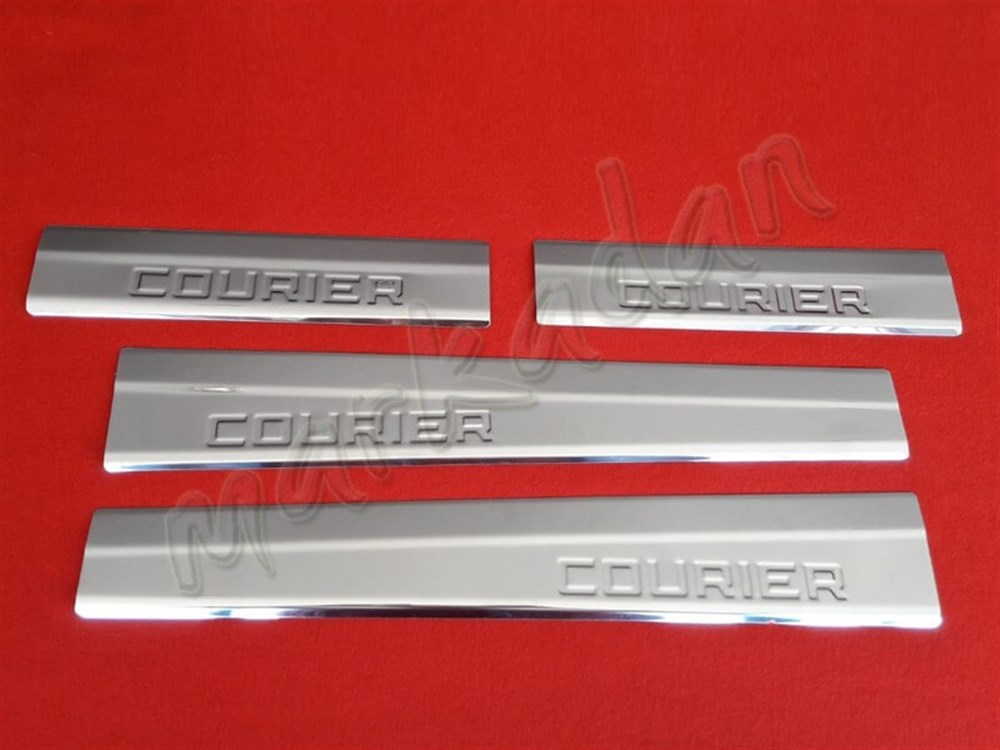 Markadan Ford Tourneo Courier Kapı Eşiği 2014 Sonrası 4 Parça Paslanmaz Çelik