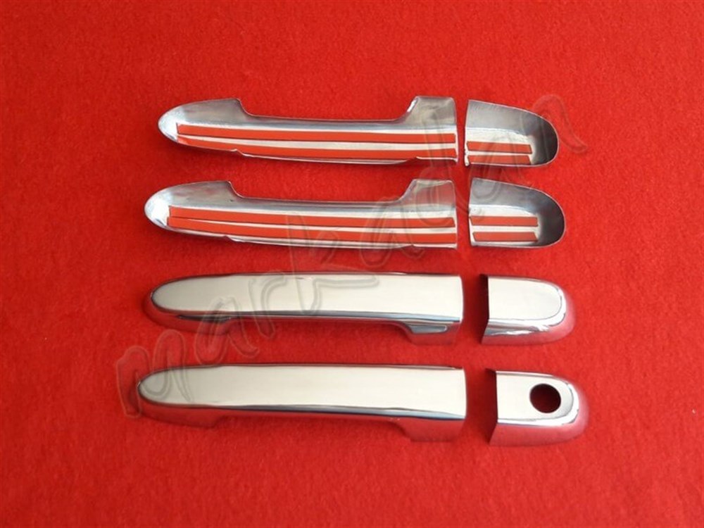 Markadan Hyundai Accent Era Krom Kapı Kolu 2005-2011 4 Kapı Paslanmaz Çelik