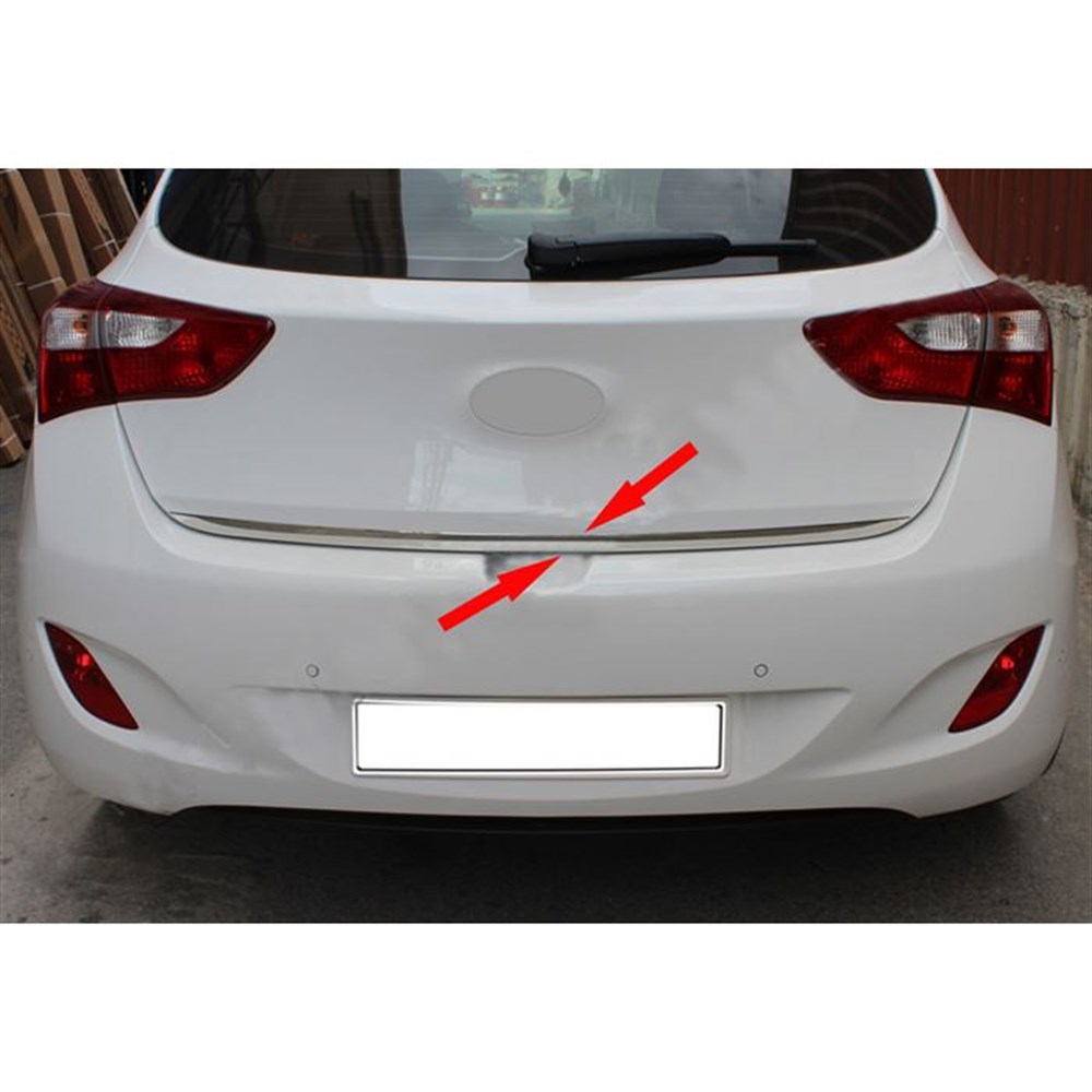 Markadan Hyundai i30 Krom Bagaj Alt Çıta 2012-2017 Paslanmaz Çelik