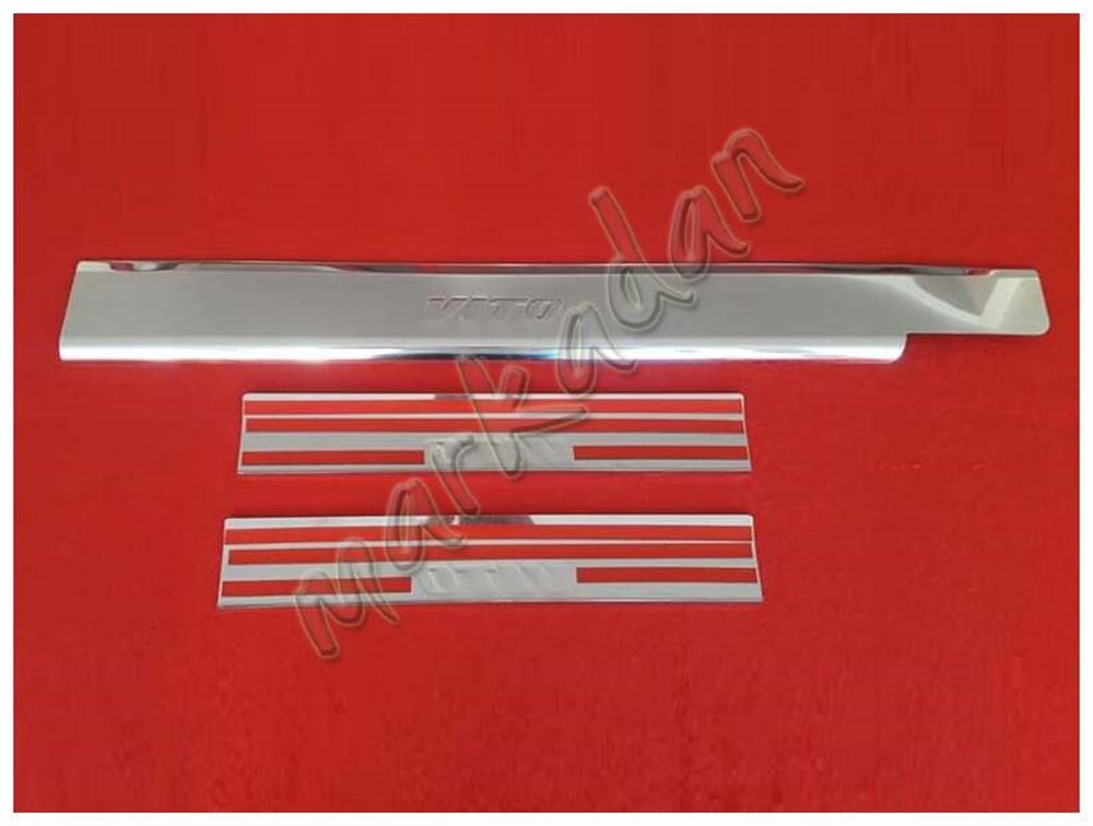 Markadan Mercedes Vito W638 Krom Kapı Eşiği 1996-2003 3 Parça Paslanmaz Çelik