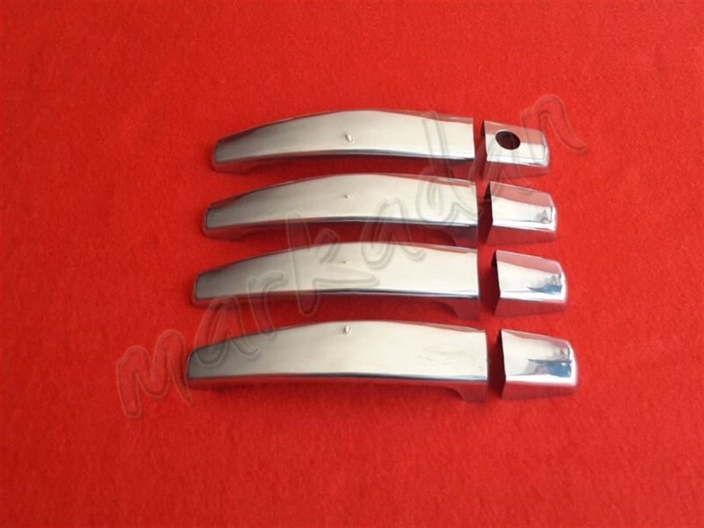 Markadan Opel Vectra C Krom Kapı Kolu 2002-2009 4 Kapı Paslanmaz Çelik
