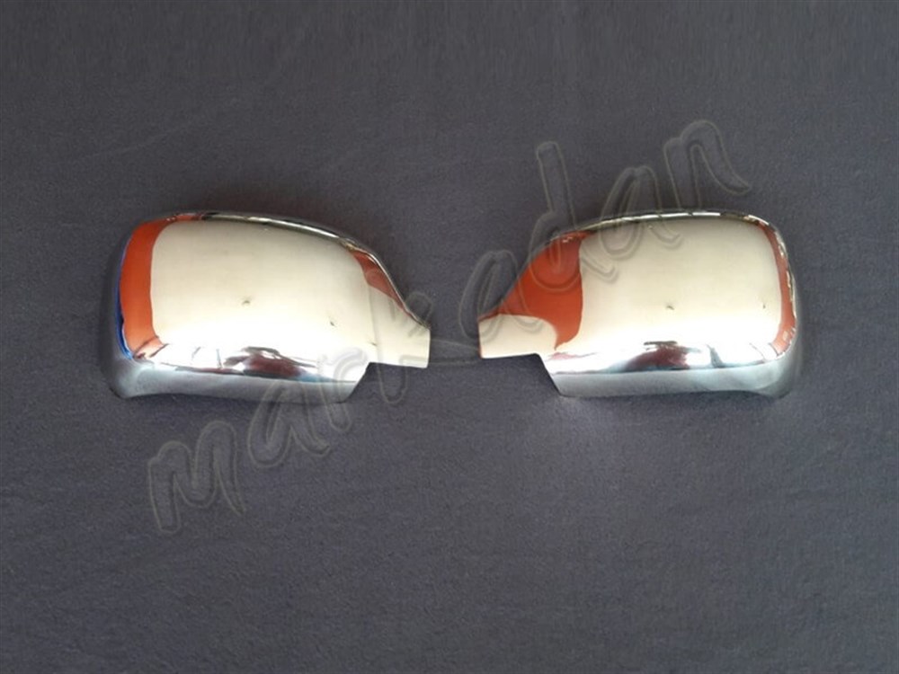 Markadan Renault Kangoo Krom Ayna Kapağı 2002-2007 2 Parça Paslanmaz Çelik