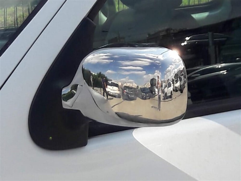 Markadan Renault Kangoo Krom Ayna Kapağı 2002-2007 2 Parça Abs Krom