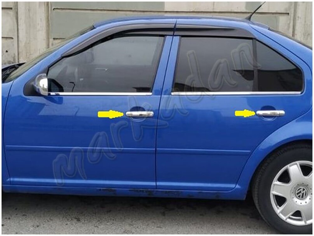 Markadan VW Bora Krom Kapı Kolu 1998-2004 4 Kapı Paslanmaz Çelik