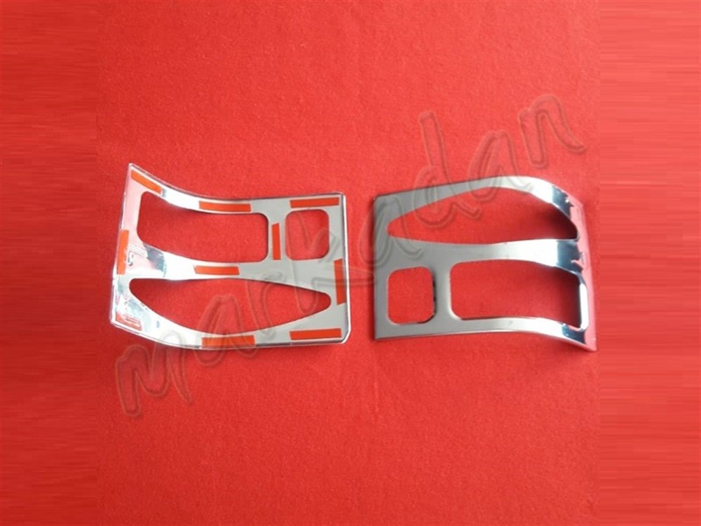 Markadan VW T4 Caravelle Krom Stop Çerçevesi 1995-2003 2 Parça Paslanmaz Çelik