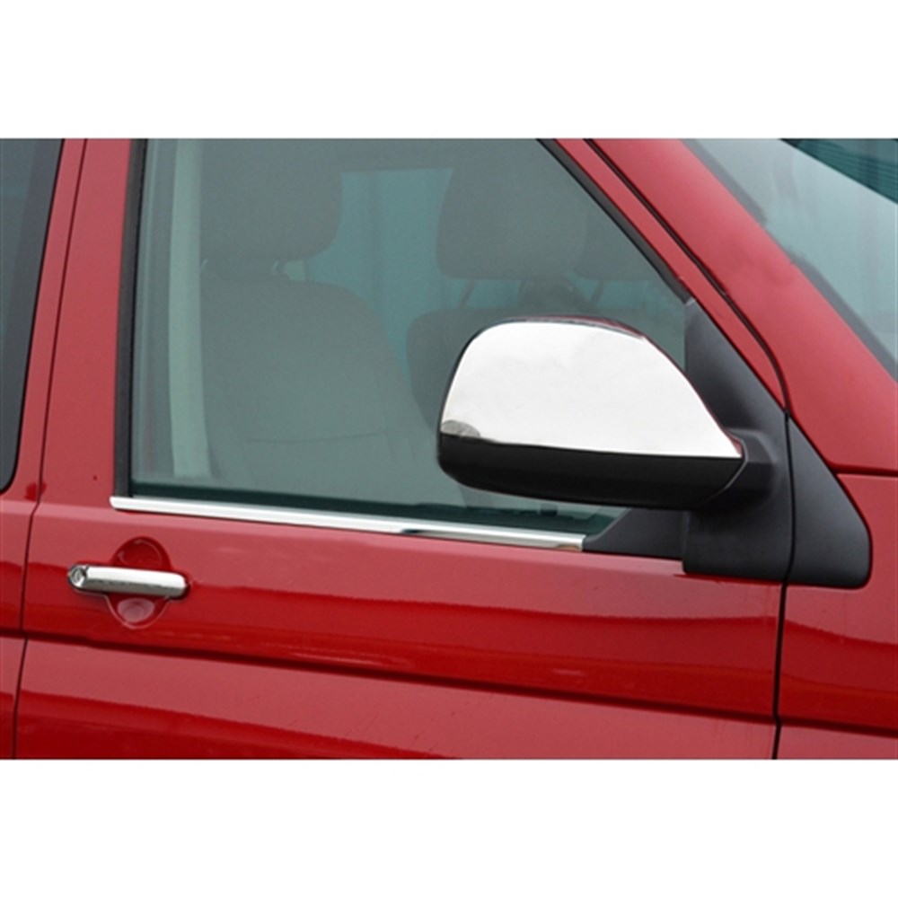 Markadan VW T5 Transporter Krom Cam Çıtası 2003-2014 2 Parça Paslanmaz Çelik