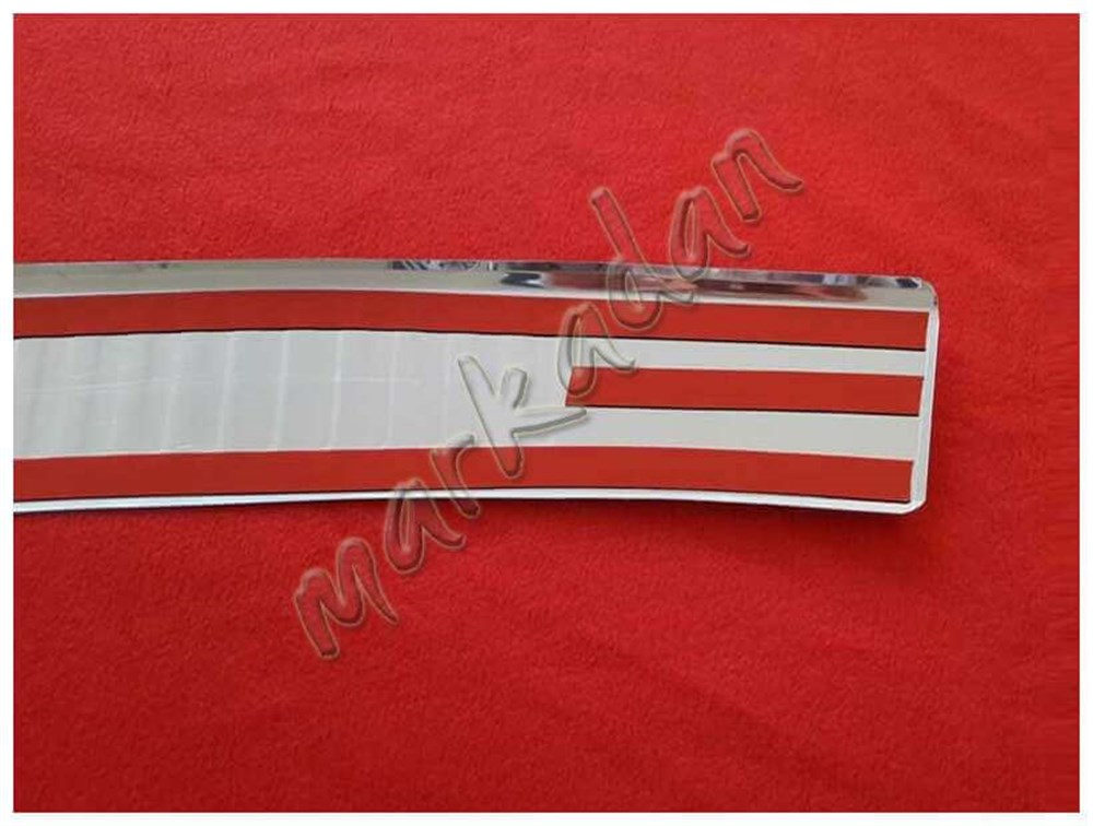 Markadan VW T6 Transporter Krom Arka Tampon Eşiği 2015-2024 Paslanmaz Çelik
