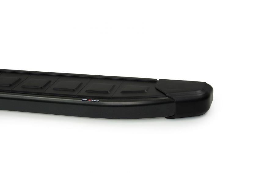 Omsa Line Jeep Commander 2006-2010 Proside Mat Siyah Alüminyum Alınlı Yan Basamak