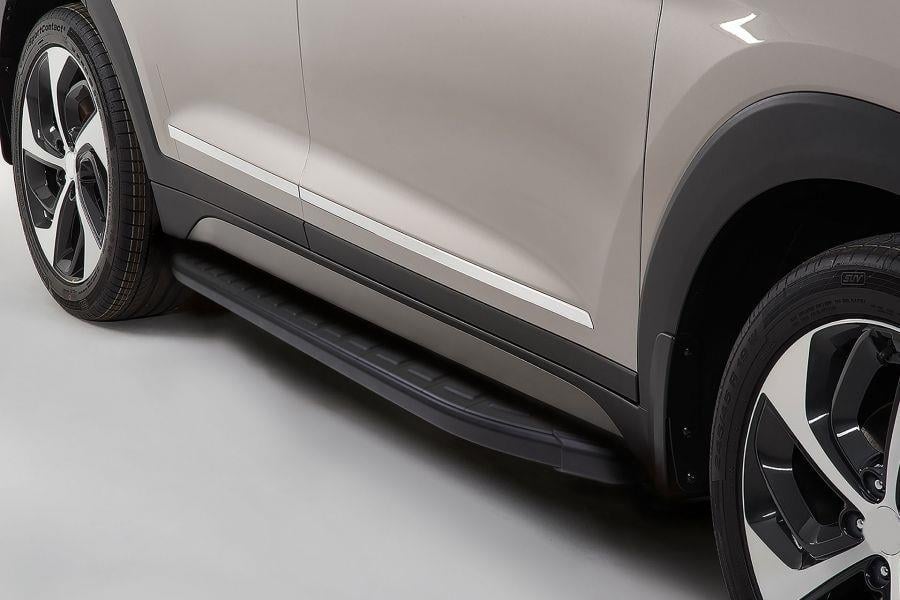 Omsa Line Renault Kangoo 2021 Sonrası Uzun Şasi Proside Mat Siyah Alüminyum Alınlı Yan Basamak