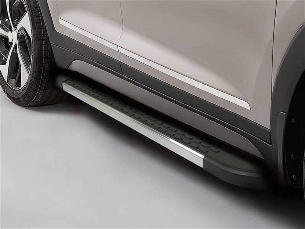 Omsa Line VW T6 Transporter 2015-2024 Uzun Şasi Nevada Krom Alınlı Yan Basamak