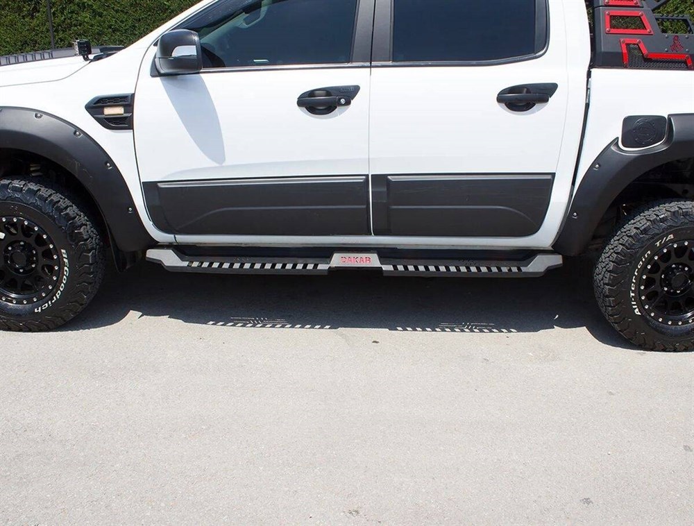 Toyota Hilux Dakar Yan Basamak Siyah V2 Işıksız 2006-2014 Arası