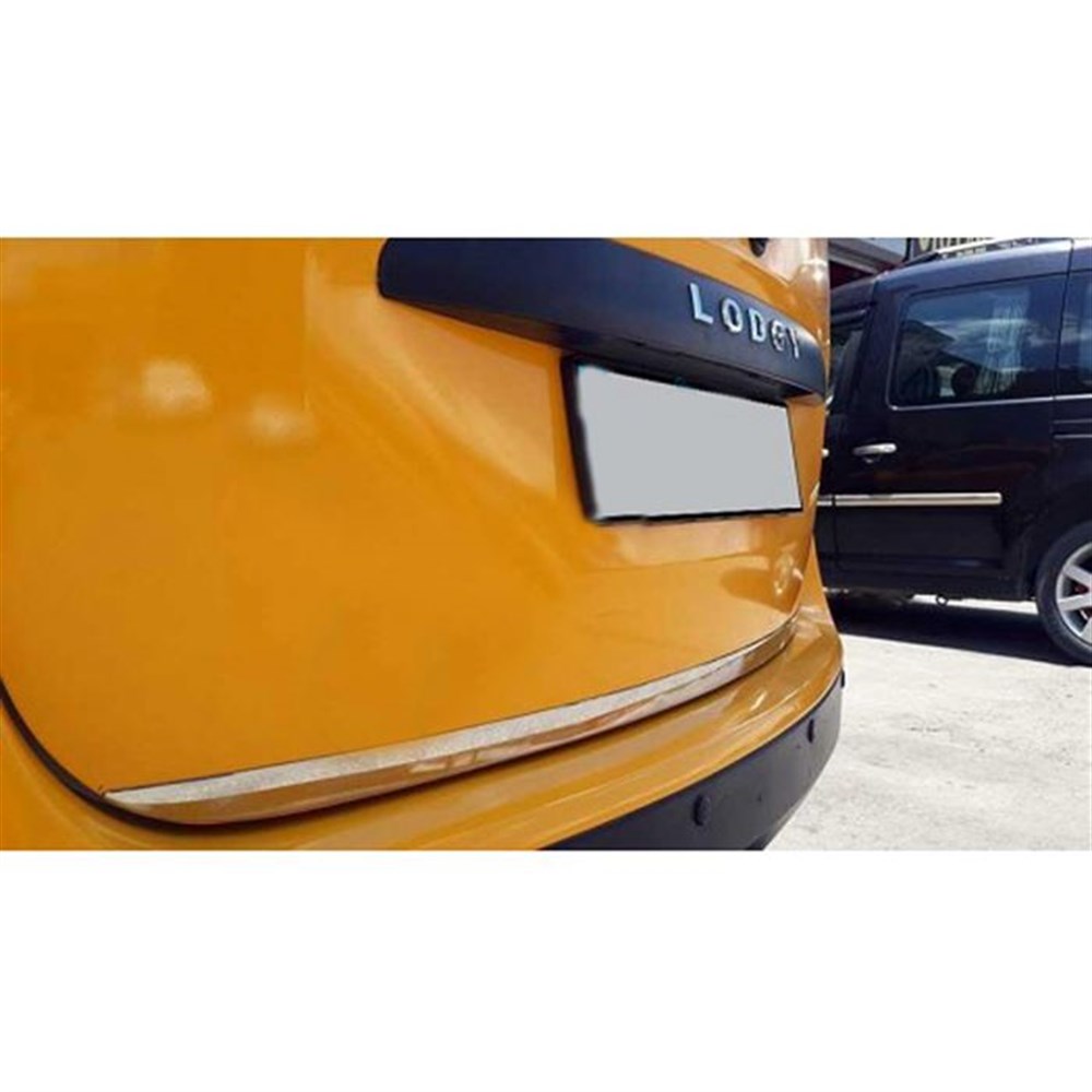 WOC Chrome Dacia Lodgy Krom Bagaj Alt Çıta 2012-2022 Paslanmaz Çelik
