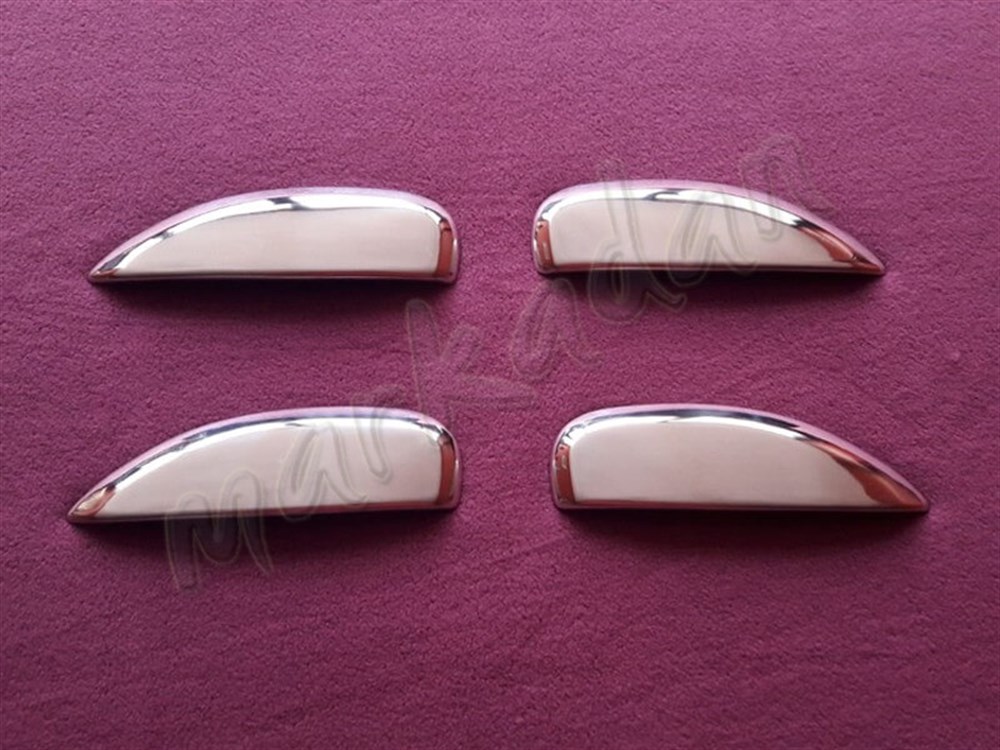 WOC Chrome Dacia Sandero Krom Kapı Kolu 2012-2020 4 Kapı Paslanmaz Çelik