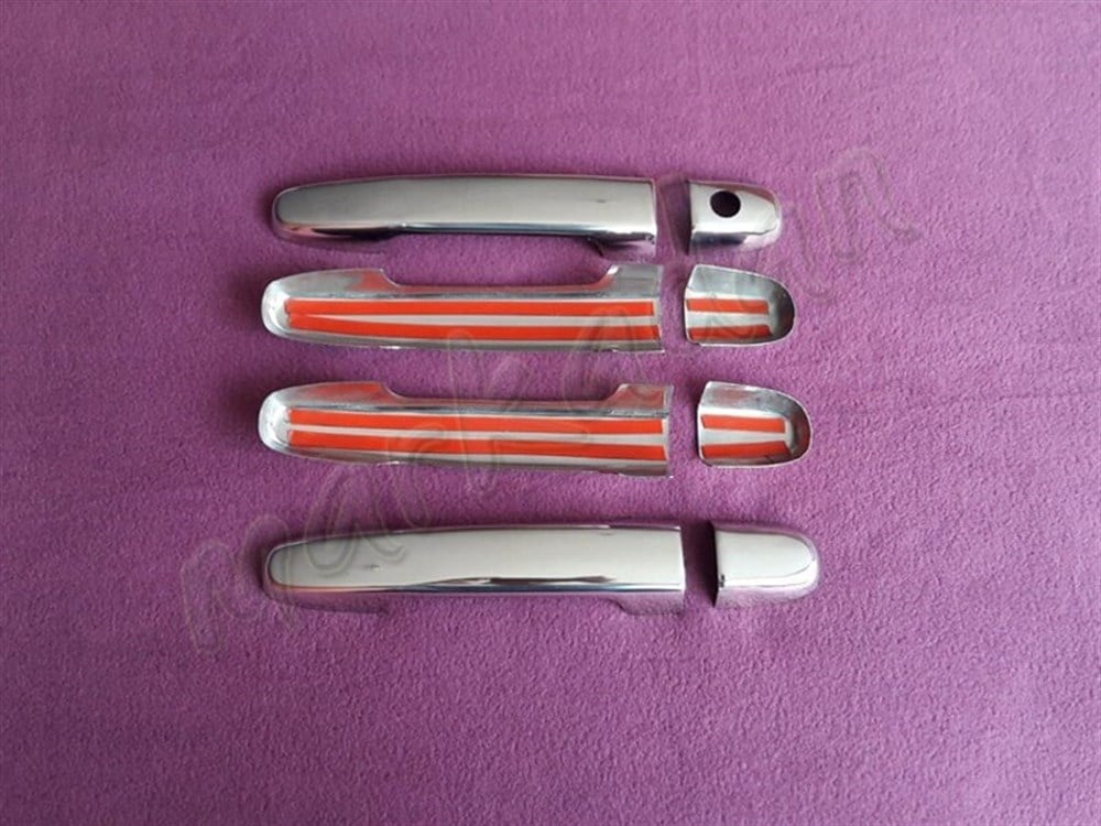 WOC Chrome Daihatsu Terios Krom Kapı Kolu 2006-2017 4 Kapı Paslanmaz Çelik