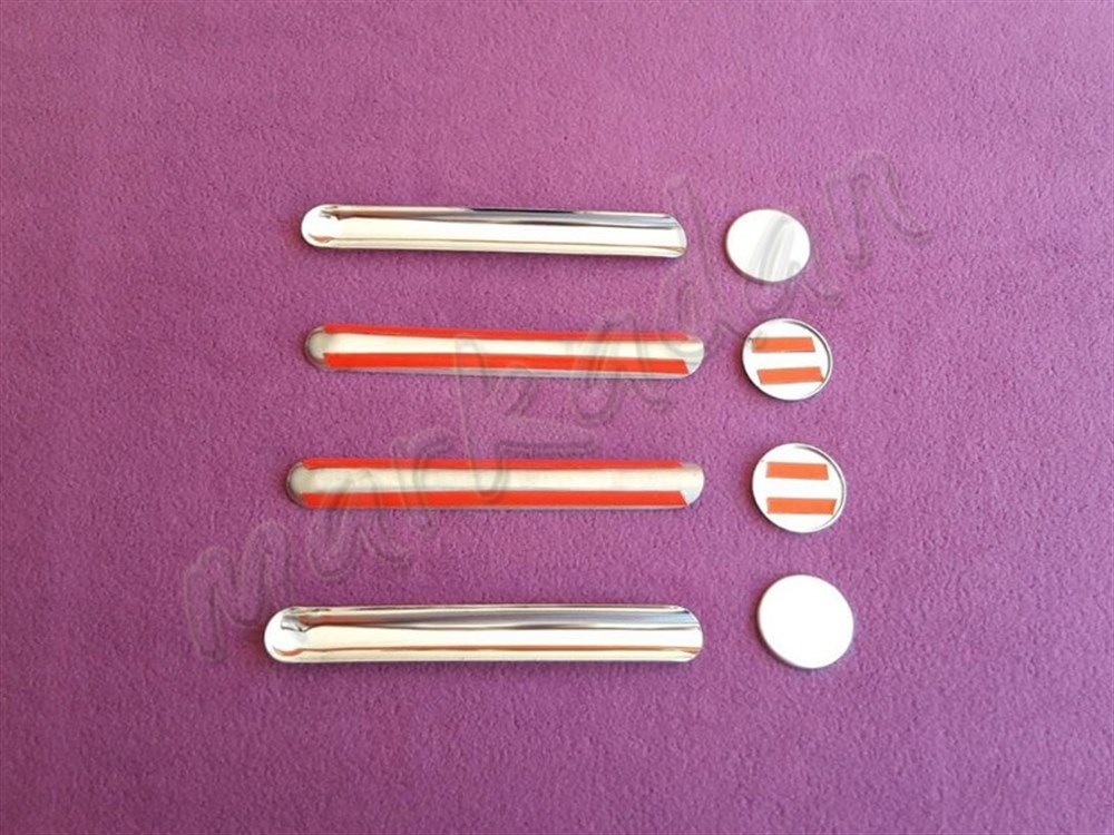 WOC Chrome Dodge Nitro Krom Kapı Kolu 2007-2012 4 Kapı Paslanmaz Çelik