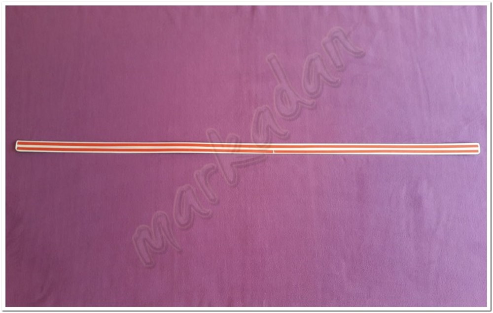 WOC Chrome Dodge Nitro Krom Bagaj Alt Çıta 2007-2012 Paslanmaz Çelik