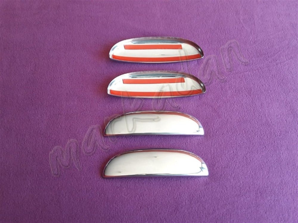 WOC Chrome Fiat Albea Krom Kapı Kolu 2002-2012 4 Kapı Paslanmaz Çelik