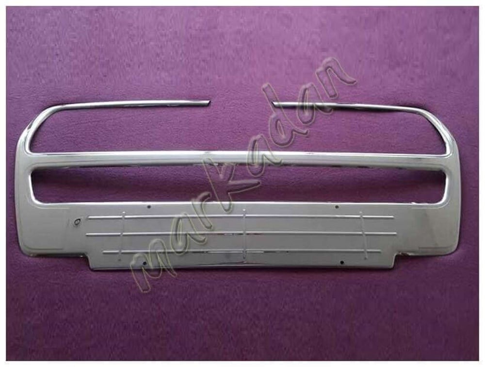 WOC Chrome Fiat Doblo Krom Ön Panjur 2010-2014 Paslanmaz Çelik