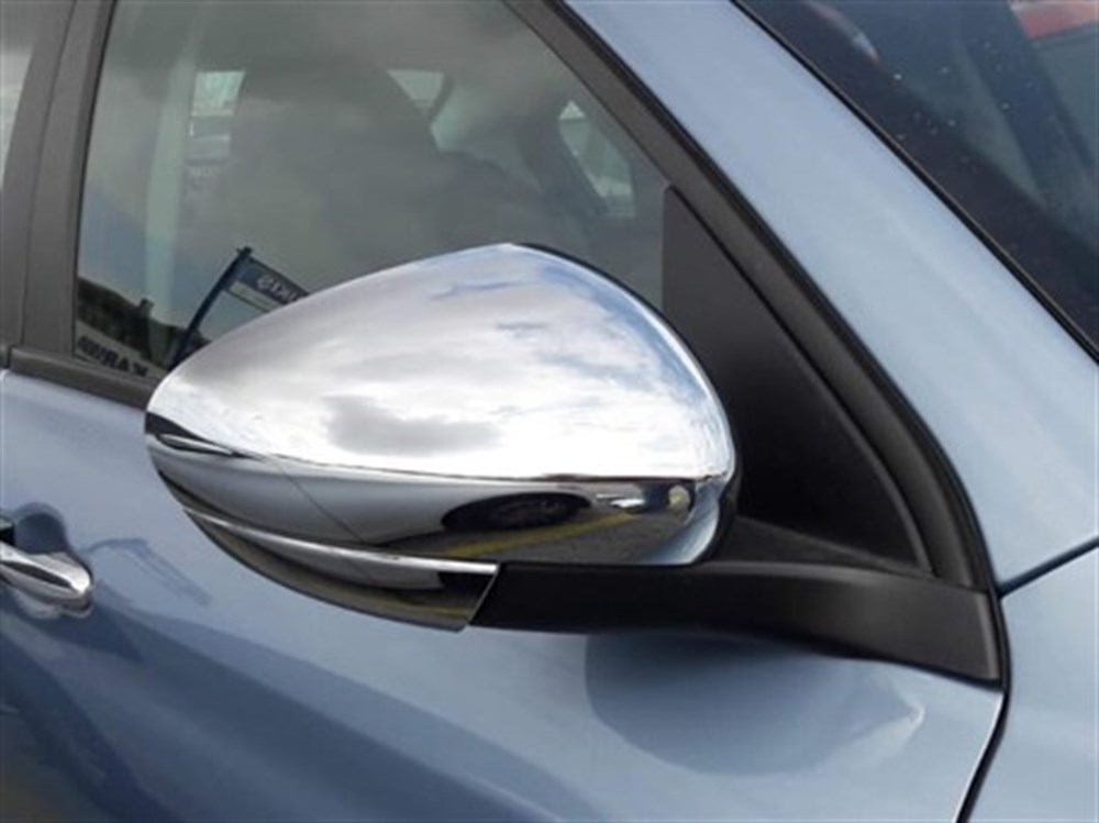 WOC Chrome Fiat Egea Cross Krom Ayna Kapağı 2021 Sonrası 2 Parça Abs Krom