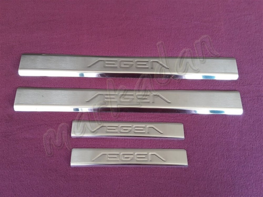 WOC Chrome Fiat Egea Kapı Eşiği 2015 Sonrası 4 Parça Paslanmaz Çelik