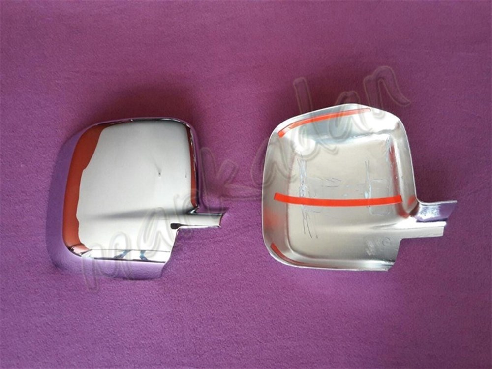 WOC Chrome Fiat Fiorino Krom Ayna Kapağı 2008 Sonrası 2 Parça Abs Krom
