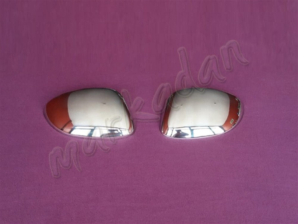 WOC Chrome Fiat Grande Punto Krom Ayna Kapağı 2006-2017 2 Parça Paslanmaz Çelik