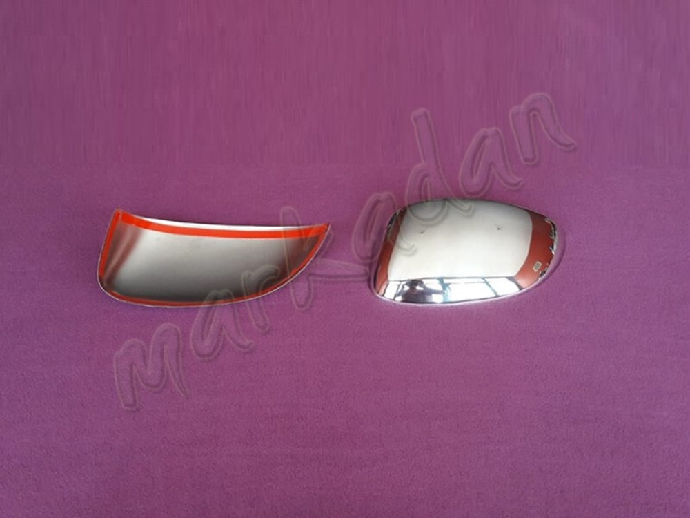 WOC Chrome Fiat Grande Punto Krom Ayna Kapağı 2006-2017 2 Parça Paslanmaz Çelik
