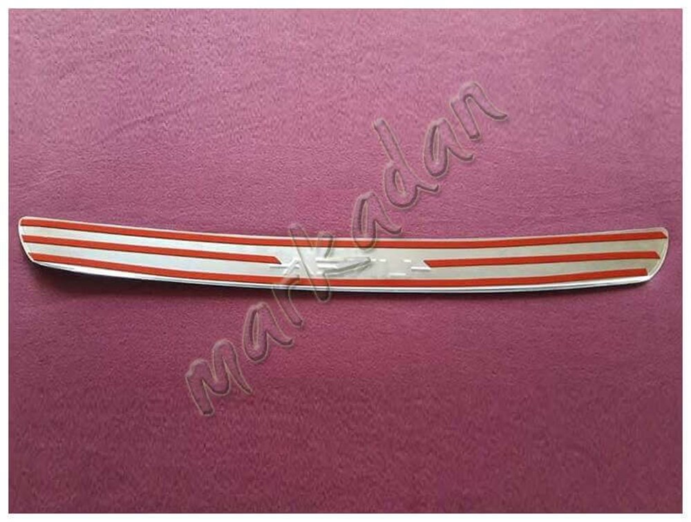 WOC Chrome Fiat Linea Krom Arka Tampon Eşiği 2006-2018 Paslanmaz Çelik