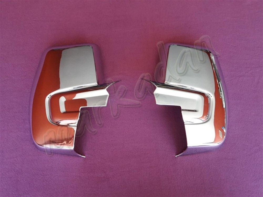 WOC Chrome Ford Tourneo Custom Krom Ayna Kapağı 2012-2023 2 Parça Abs Krom