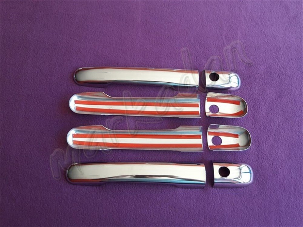 WOC Chrome Mercedes Vito Krom Kapı Kolu 1996-2003 4 Kapı Paslanmaz Çelik