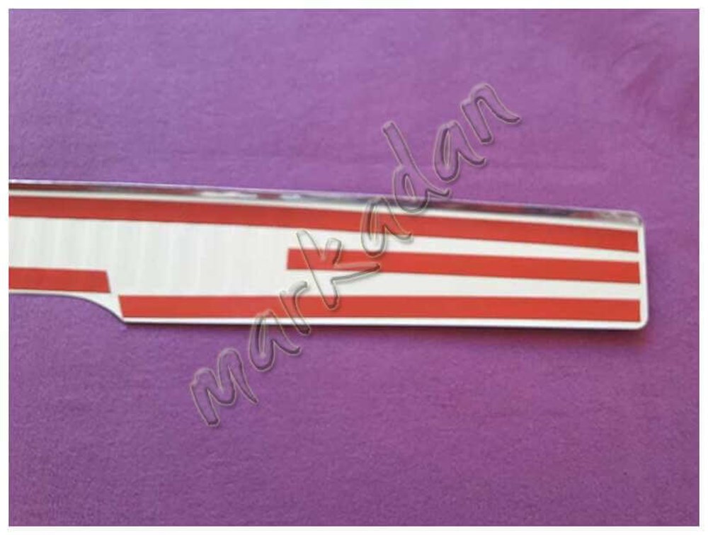 WOC Chrome Mercedes Vito Krom Arka Tampon Eşiği 2004-2014 Paslanmaz Çelik