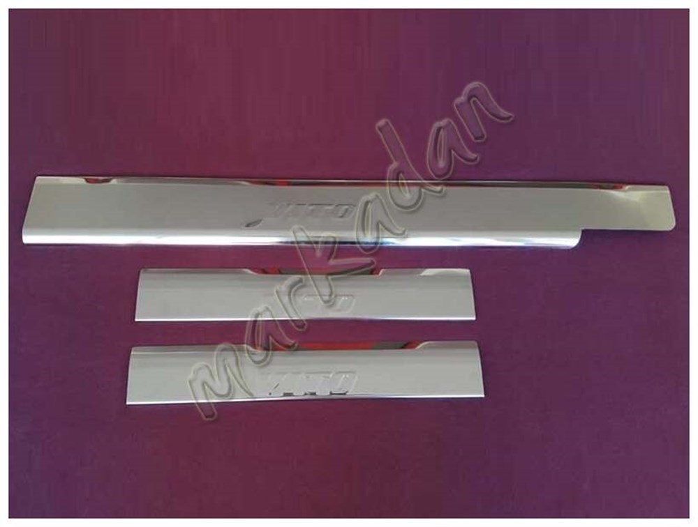 WOC Chrome Mercedes Vito W638 Krom Kapı Eşiği 1996-2003 3 Parça Paslanmaz Çelik