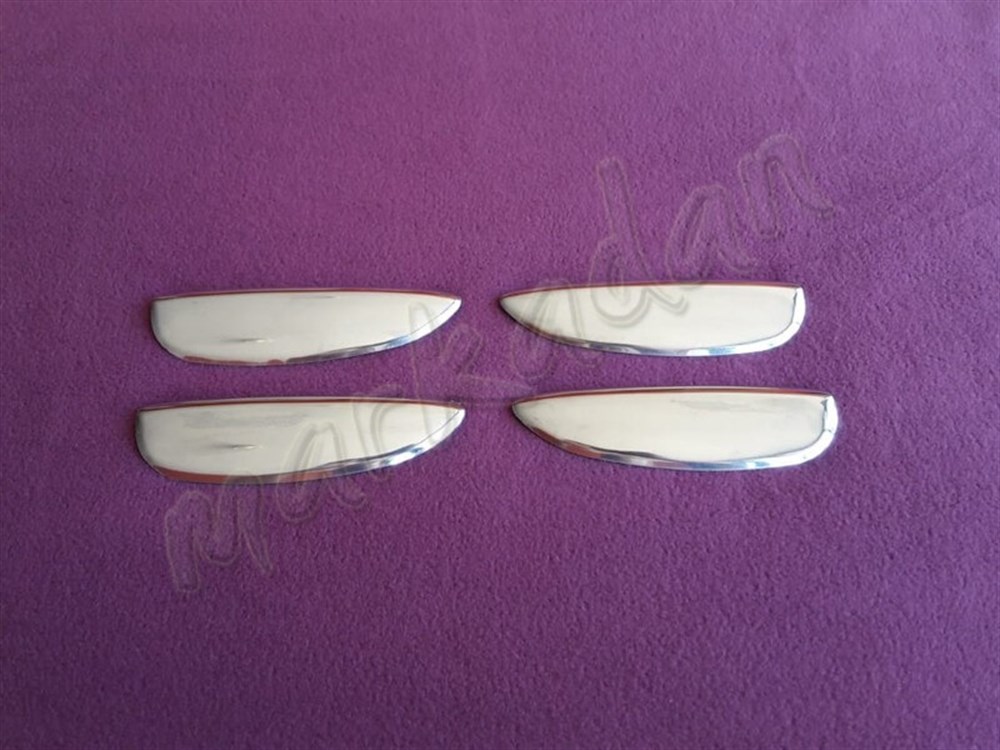 WOC Chrome Renault Clio 2 Krom Kapı Kolu 1999-2009 4 Kapı Paslanmaz Çelik