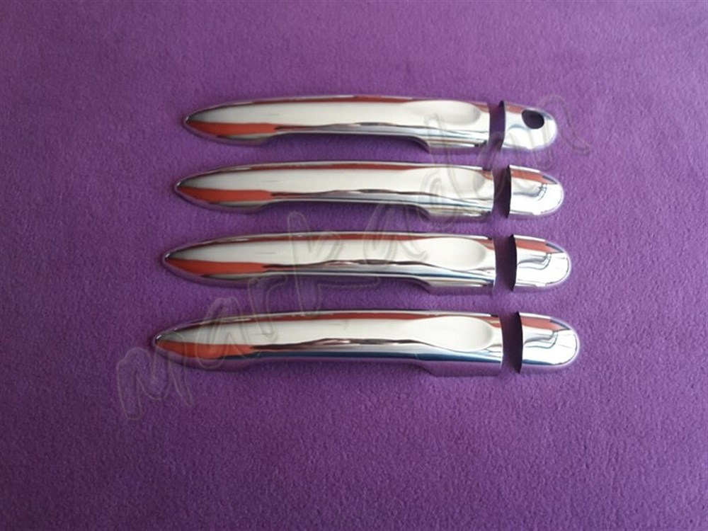 WOC Chrome Renault Megane 3 Krom Kapı Kolu 2010-2016 4 Kapı Paslanmaz Çelik