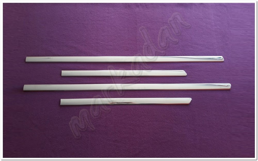 WOC Chrome VW Bora Krom Yan Kapı Çıtası 1998-2004 4 Parça Paslanmaz Çelik