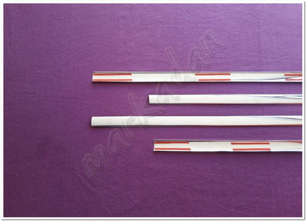 WOC Chrome VW Golf 4 Krom Yan Kapı Çıtası 1998-2004 4 Parça Paslanmaz Çelik