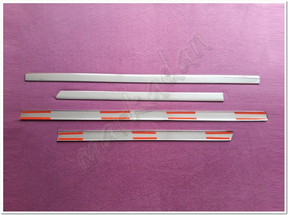 WOC Chrome VW Passat 3B Krom Yan Kapı Çıtası 1996-2005 4 Parça Paslanmaz Çelik