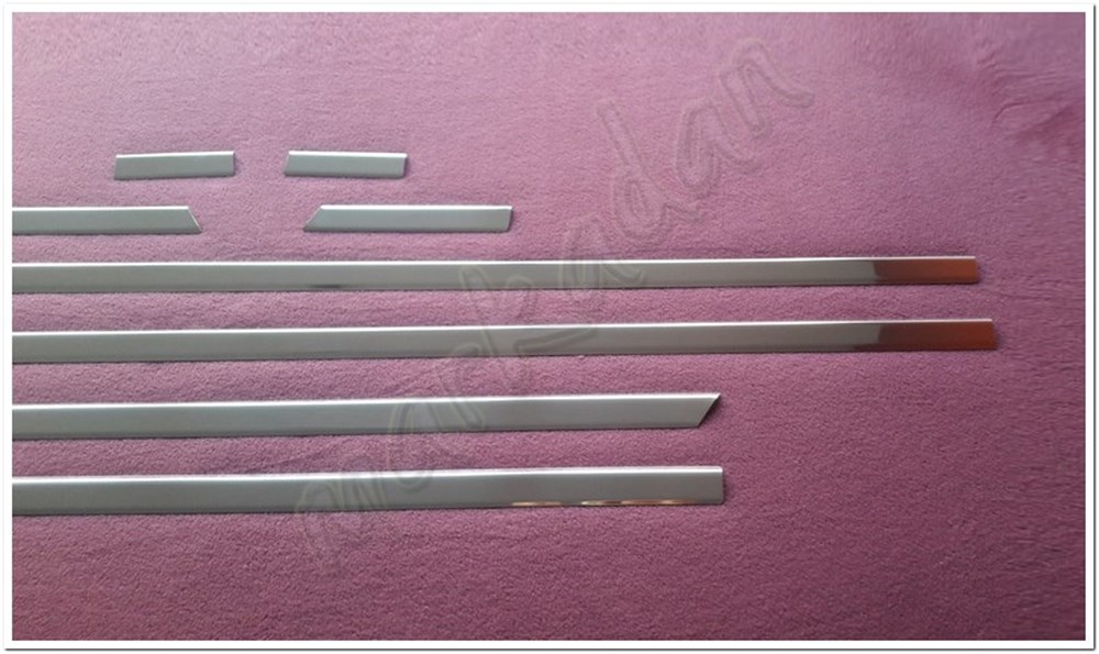WOC Chrome VW Passat B8 Krom Yan Kapı Çıtası 2015 Sonrası 8 Parça Paslanmaz Çelik