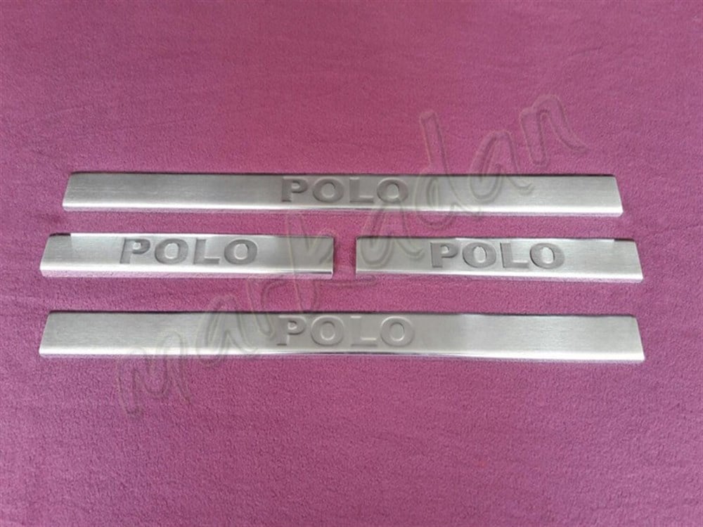 WOC Chrome VW Polo Kapı Eşiği 2005-2009 4 Parça Paslanmaz Çelik