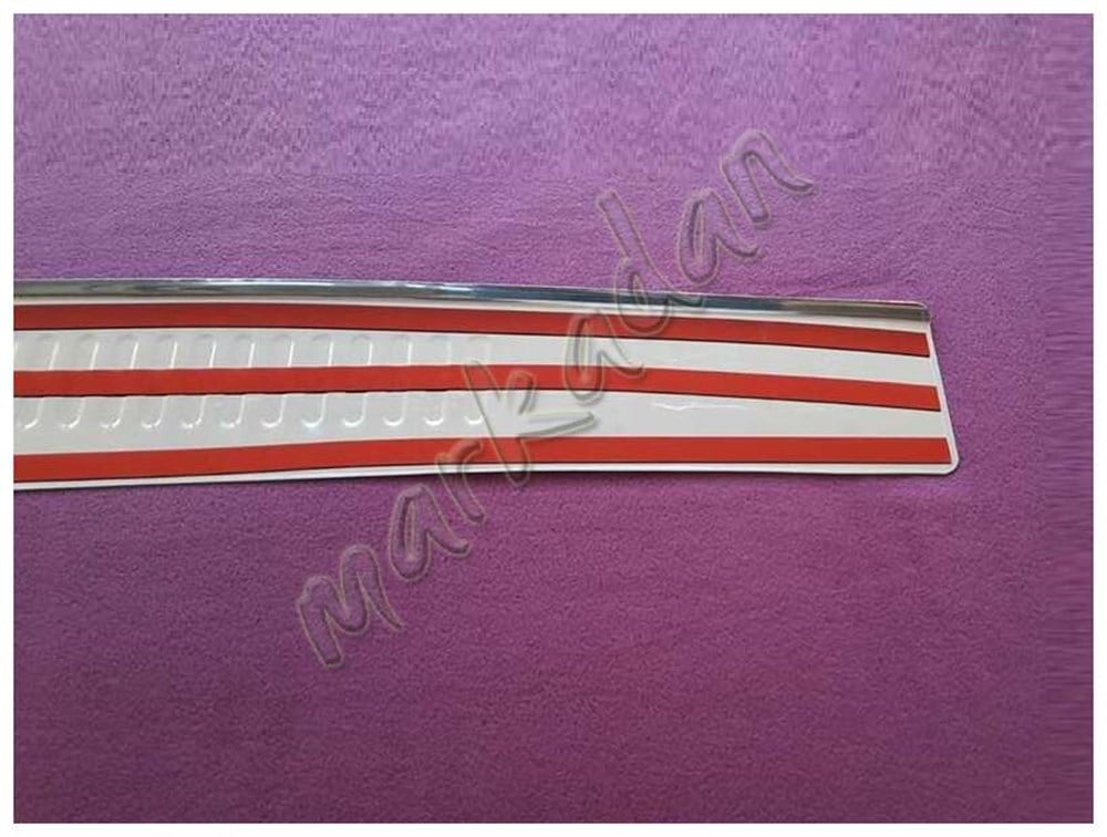 WOC Chrome VW T4 Caravelle Krom Arka Tampon Eşiği 1995-2003 Paslanmaz Çelik
