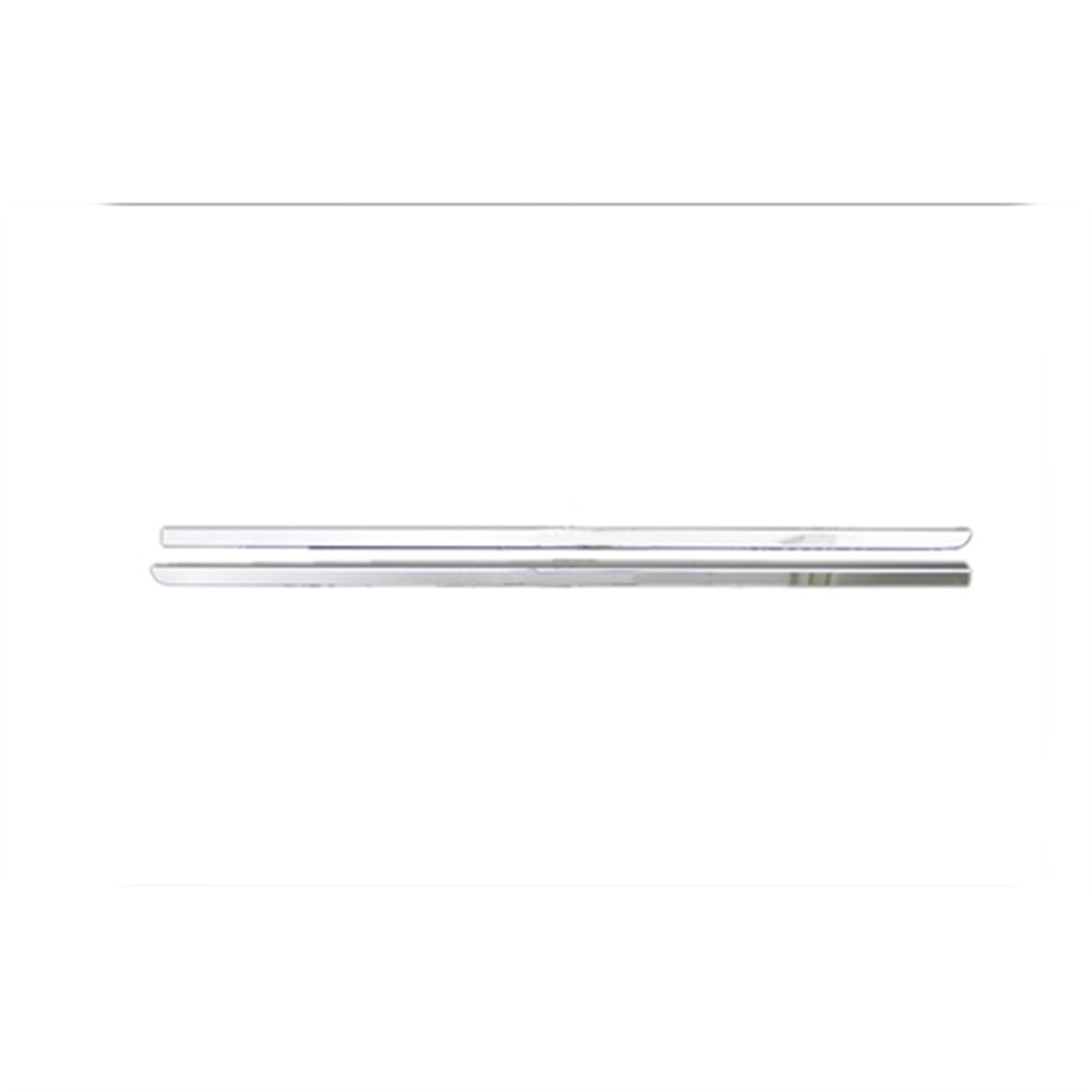 WOC Chrome VW T4 Multivan Krom Cam Çıtası 1995-2003 2 Parça Paslanmaz Çelik