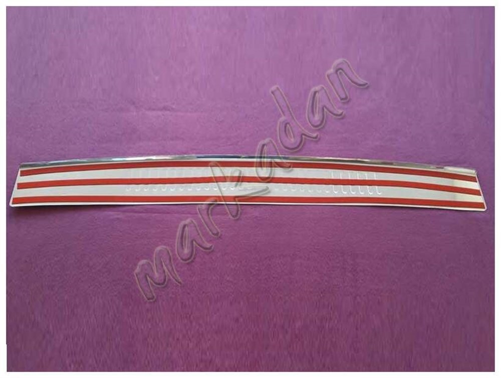 WOC Chrome VW T4 Transporter Krom Arka Tampon Eşiği 1995-2003 Paslanmaz Çelik