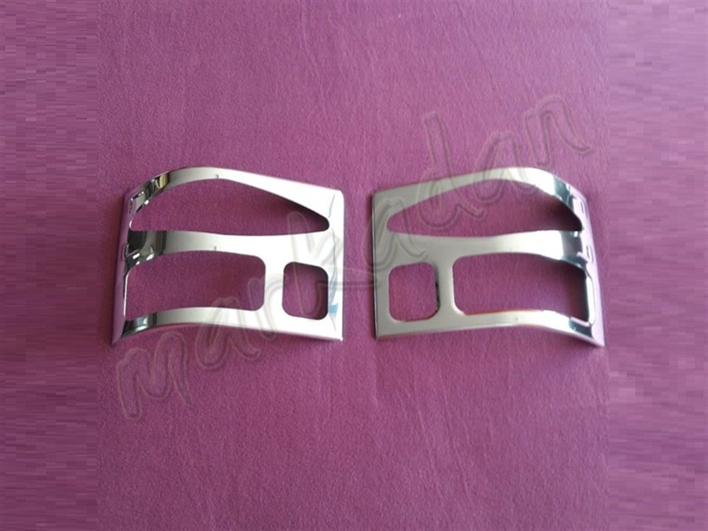 WOC Chrome VW T4 Transporter Krom Stop Çerçevesi 1995-2003 2 Parça Paslanmaz Çelik