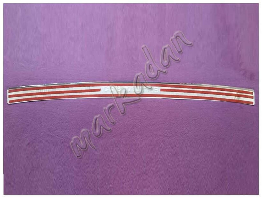 WOC Chrome VW T5 Caravelle Krom Arka Tampon Eşiği 2003-2014 Paslanmaz Çelik