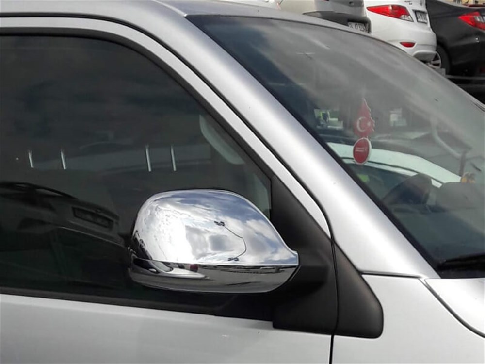 WOC Chrome VW T5 Multivan Krom Ayna Kapağı 2010 Sonrası 2 Parça Abs Krom