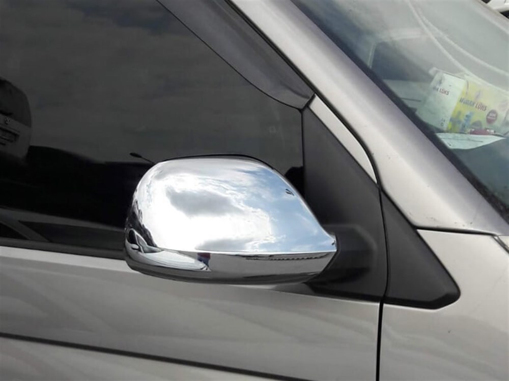 WOC Chrome VW T5 Multivan Krom Ayna Kapağı 2010 Sonrası 2 Parça Abs Krom