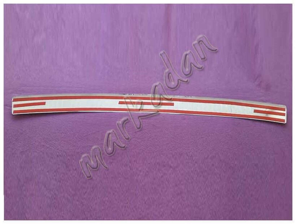 WOC Chrome VW T6 Transporter Krom Arka Tampon Eşiği 2015-2024 Paslanmaz Çelik