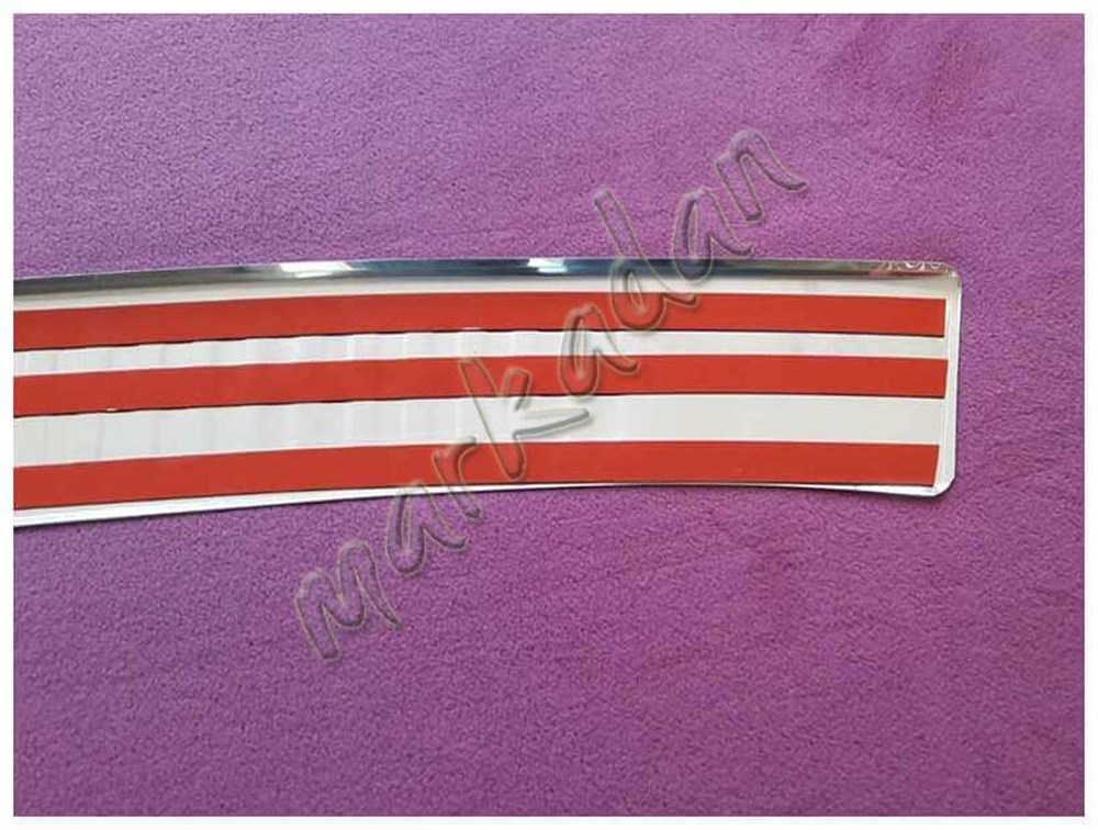 WOC Chrome VW T6 Transporter Krom Arka Tampon Eşiği 2015-2024 Paslanmaz Çelik