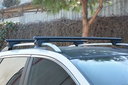 Citroen Space Tourer Ara Atkı Bold Bar Siyah 2 Parça 110-132cm 2024 ve Sonrası