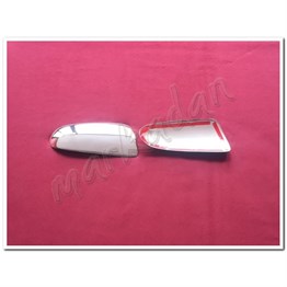 DB Chrome Chevrolet Aveo Sedan Krom Ayna Kapağı 2006-2011 2 Parça P.Çelik
